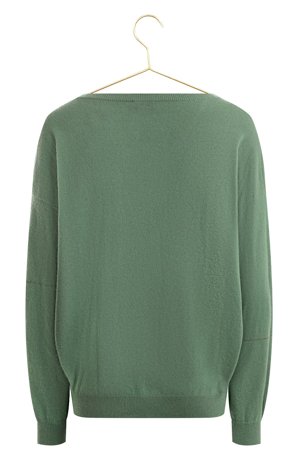 Кашемировый пуловер | Brunello Cucinelli | Зелёный - 2