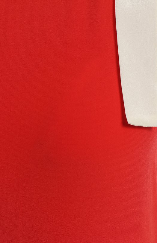 Шелковый топ | RED Valentino | Красный - 3