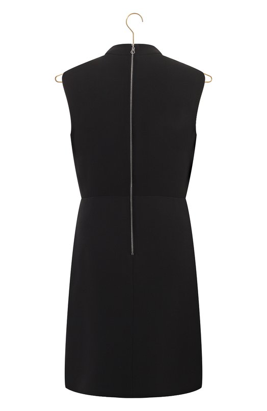 Платье из шелка и шерсти | Louis Vuitton | Чёрный - 2