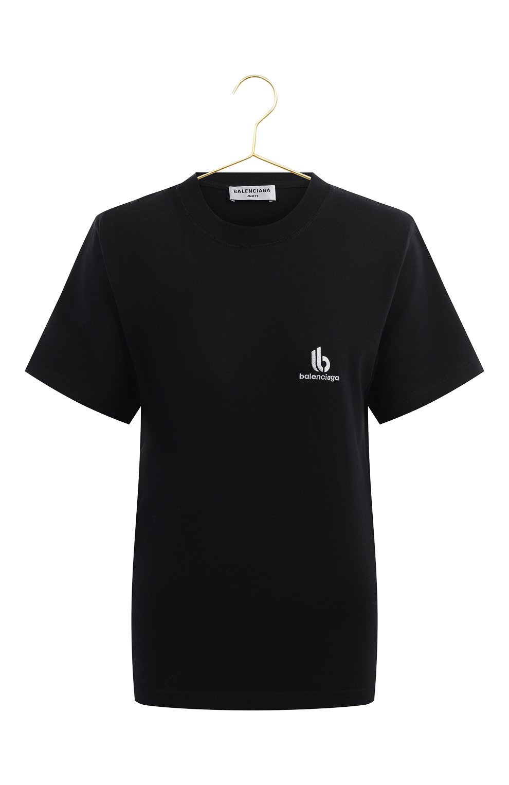 Хлопковая футболка | Balenciaga | Чёрный - 1
