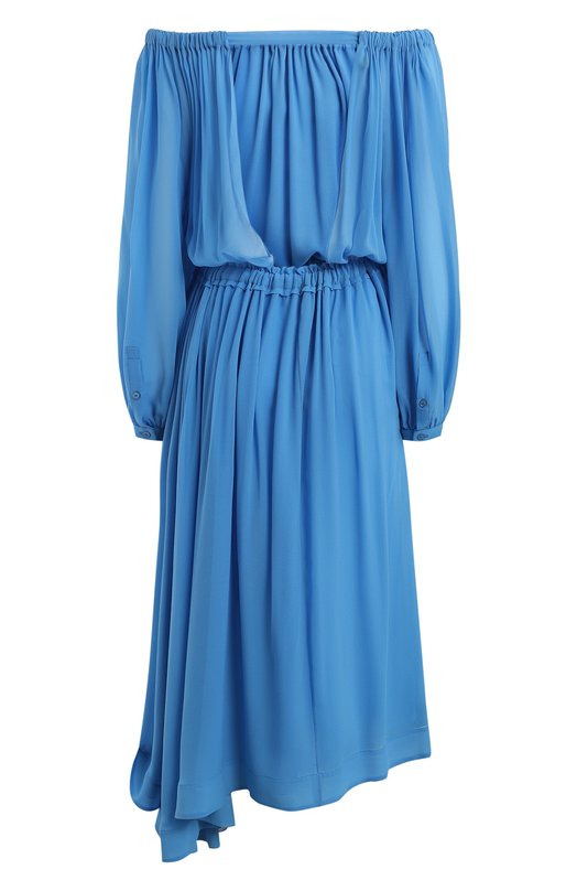 Шелковое платье | Rochas | Синий - 2