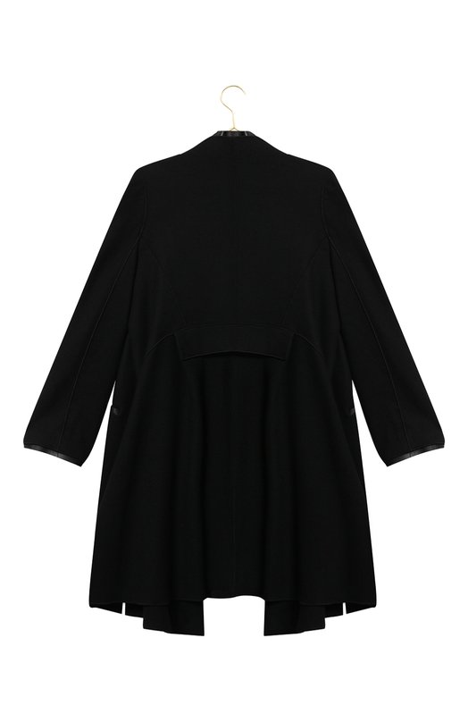Шерстяное пальто с поясом | Giorgio Armani | Чёрный - 2