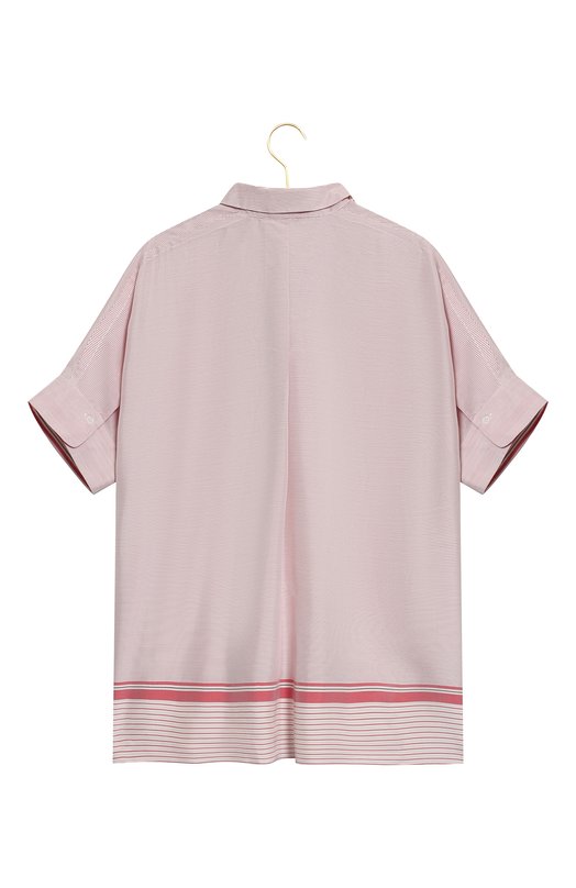Шелковая блузка | Loro Piana | Розовый - 2