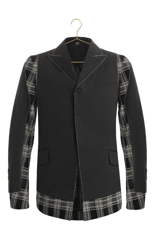 Льняной пиджак | John Galliano | Серый - 1