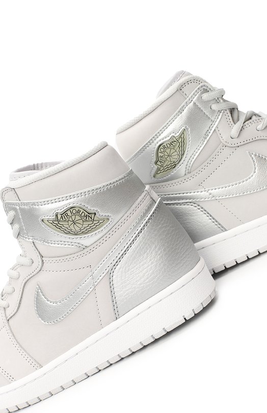 Кеды Air Jordan 1 High OG CO JP Metallic Silver | Nike | Серебряный - 8