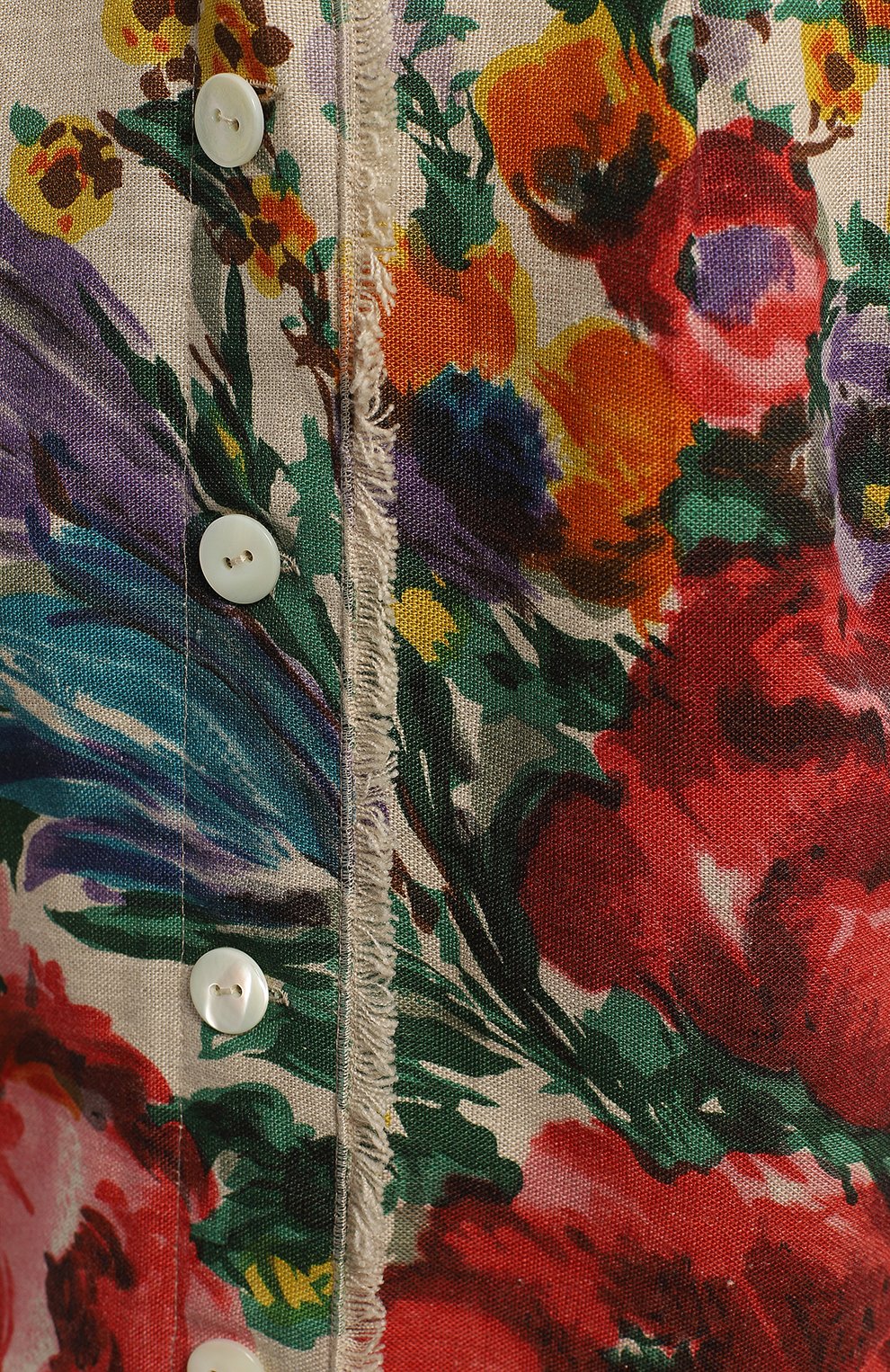 Костюм изо льна и шелка | Dolce & Gabbana | Разноцветный - 6