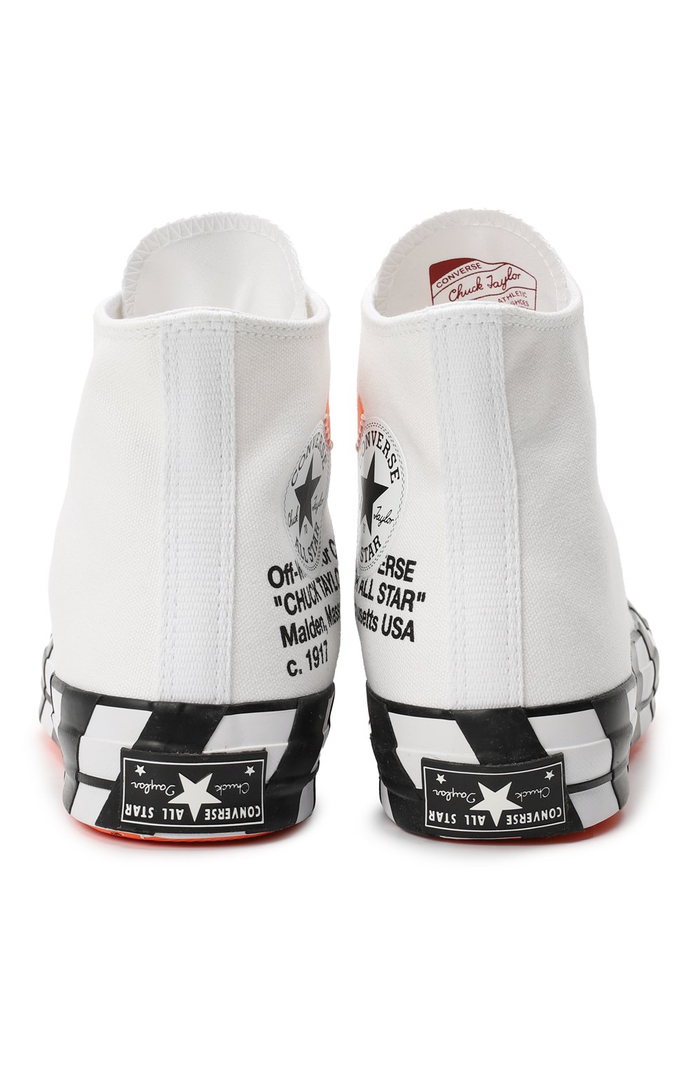 Кеды Off-White x Converse Chuck 70 Converse, цвет Белый купить на ...