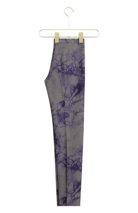 Шерстяные брюки | Versace | Фиолетовый - 3