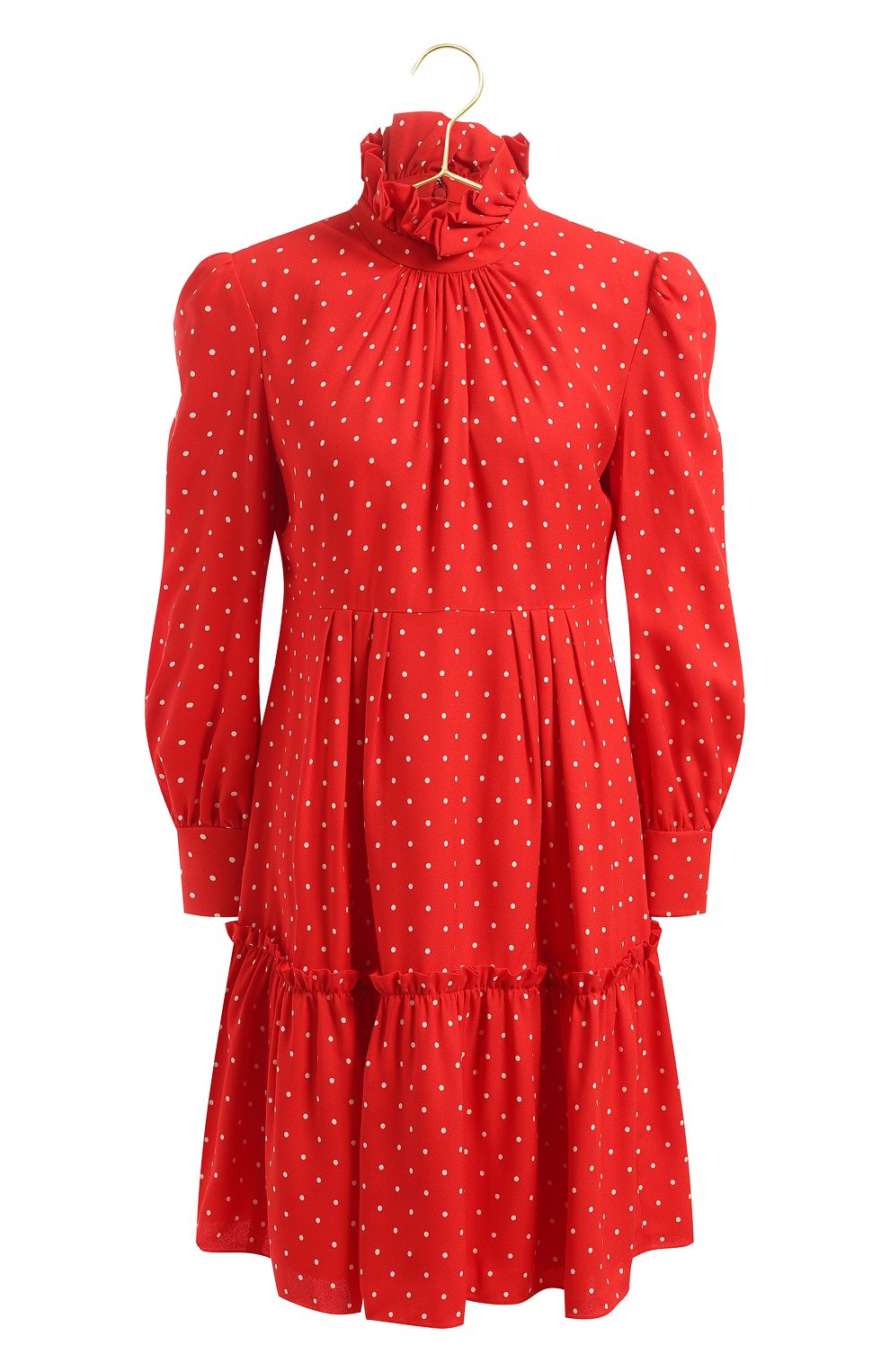 Платье из вискозы | Celine | Красный - 1