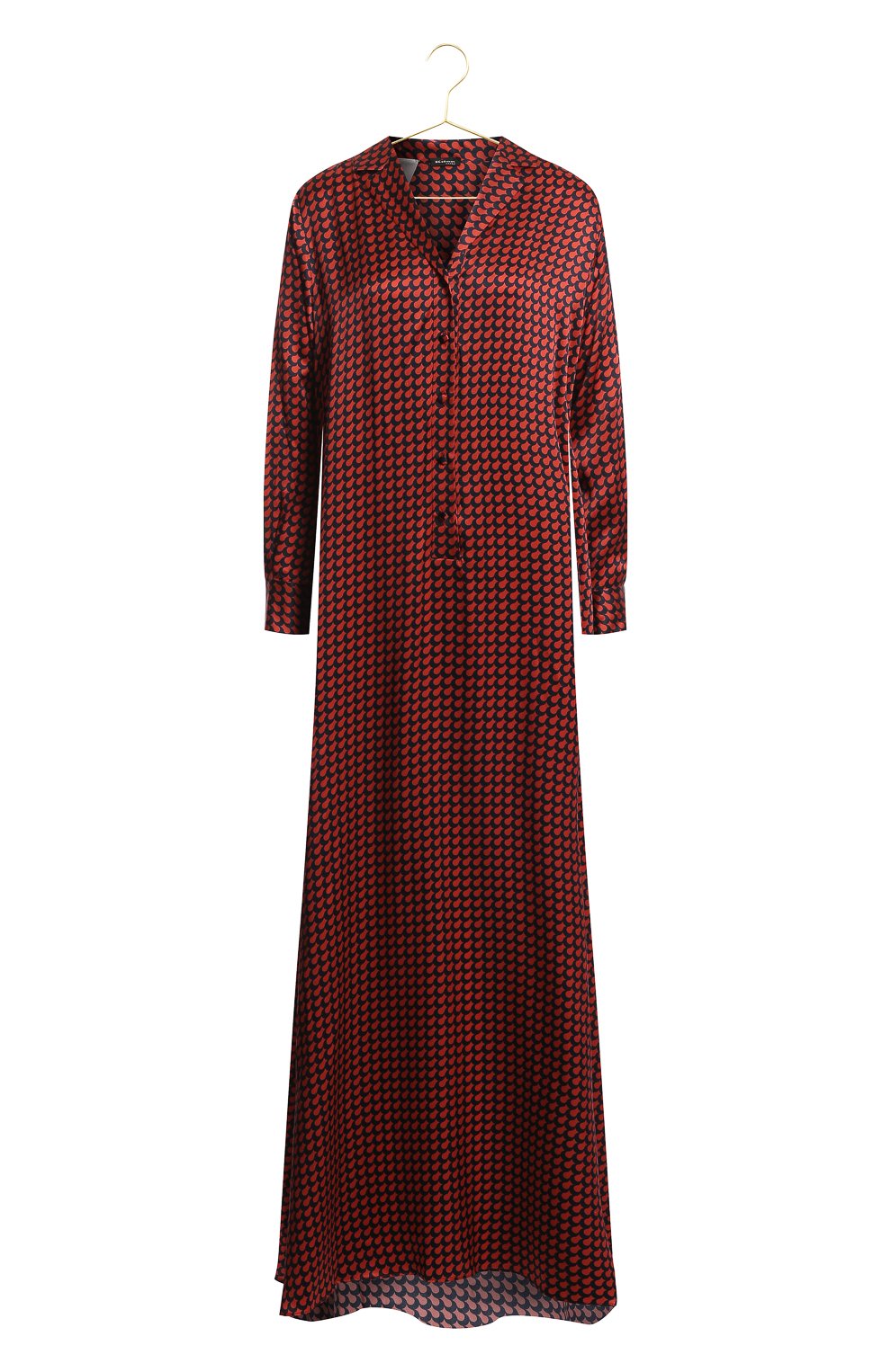 Шелковое платье | Kiton | Красный - 1