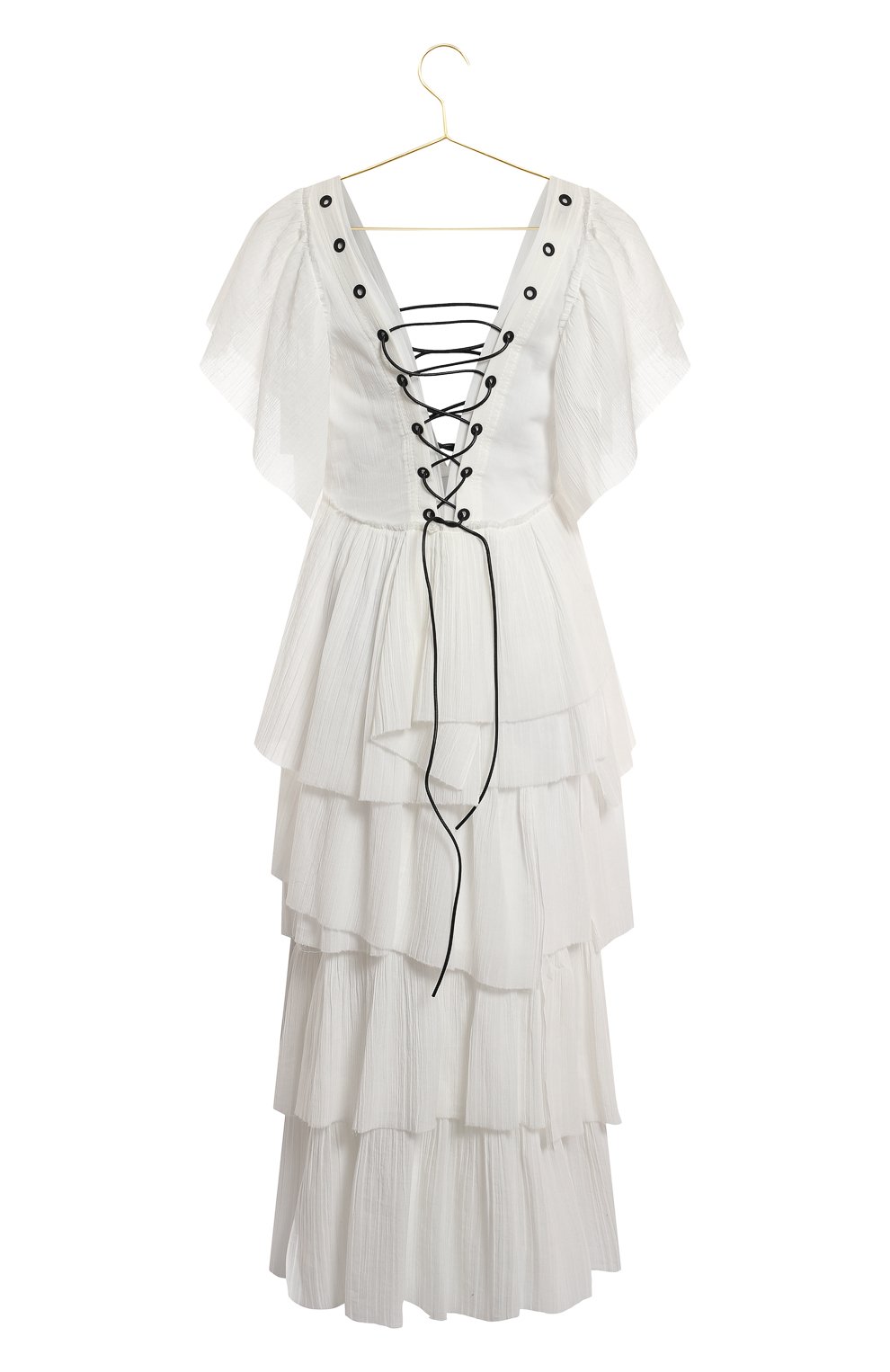 Хлопковое платье | Sonia Rykiel | Белый - 2