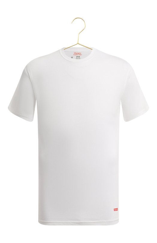 Комплект из трех футболок | Supreme | Белый - 5
