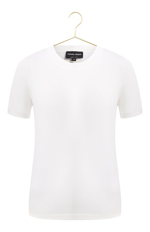 Хлопковая футболка | Giorgio Armani | Белый - 1