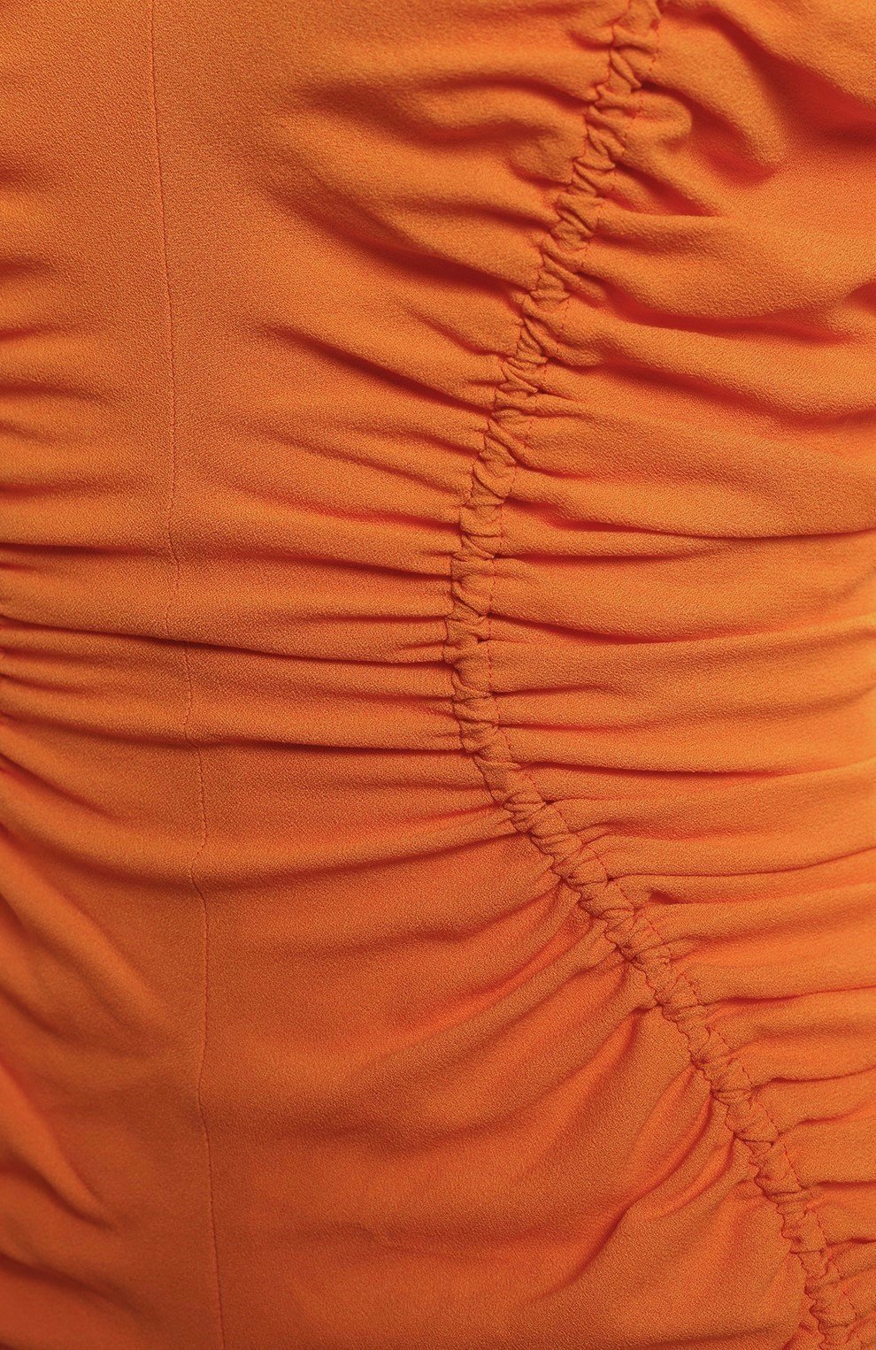 Платье из вискозы | Stella McCartney | Оранжевый - 3