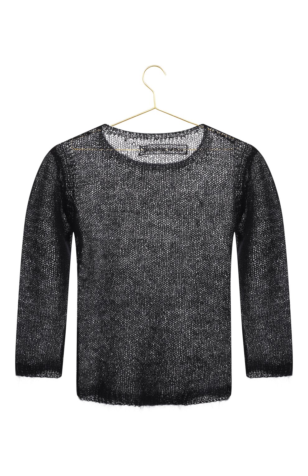 Шерстяной пуловер | Ulyana Sergeenko | Чёрный - 2