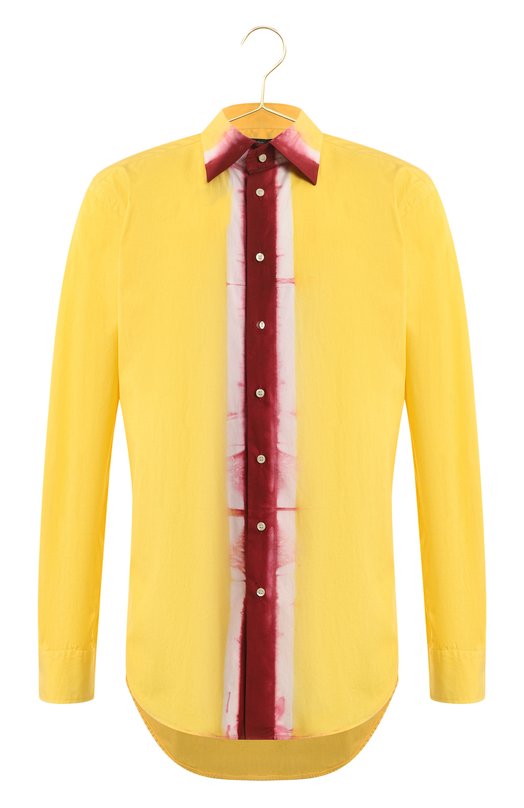 Хлопковая рубашка | Etro | Жёлтый - 1