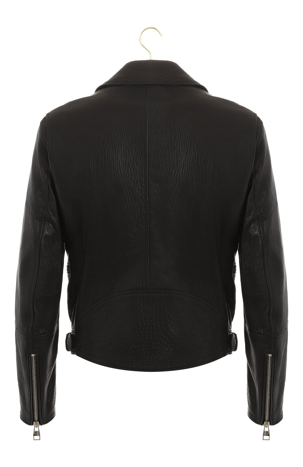 Кожаная куртка | Alexander McQueen | Чёрный - 2