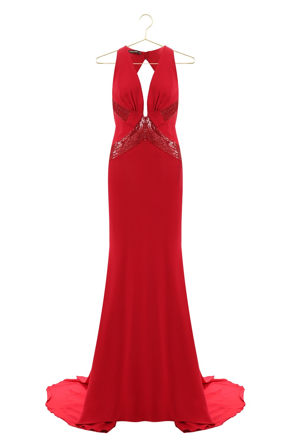 Платье из вискозы | Roberto Cavalli | Красный - 1