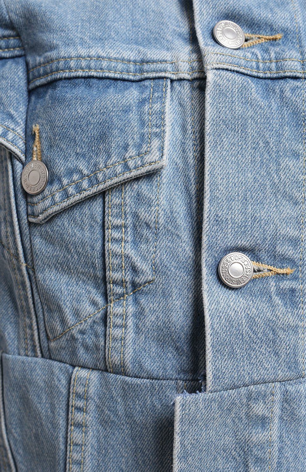 Джинсовая куртка | Vetements | Голубой - 3