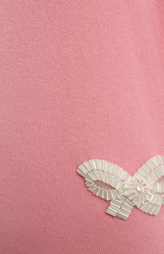 Кашемировый пуловер | Chanel | Розовый - 3