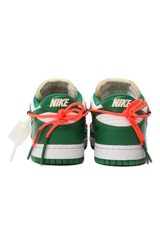Кеды Nike Dunk Low x Off-White | Nike | Зелёный - 3