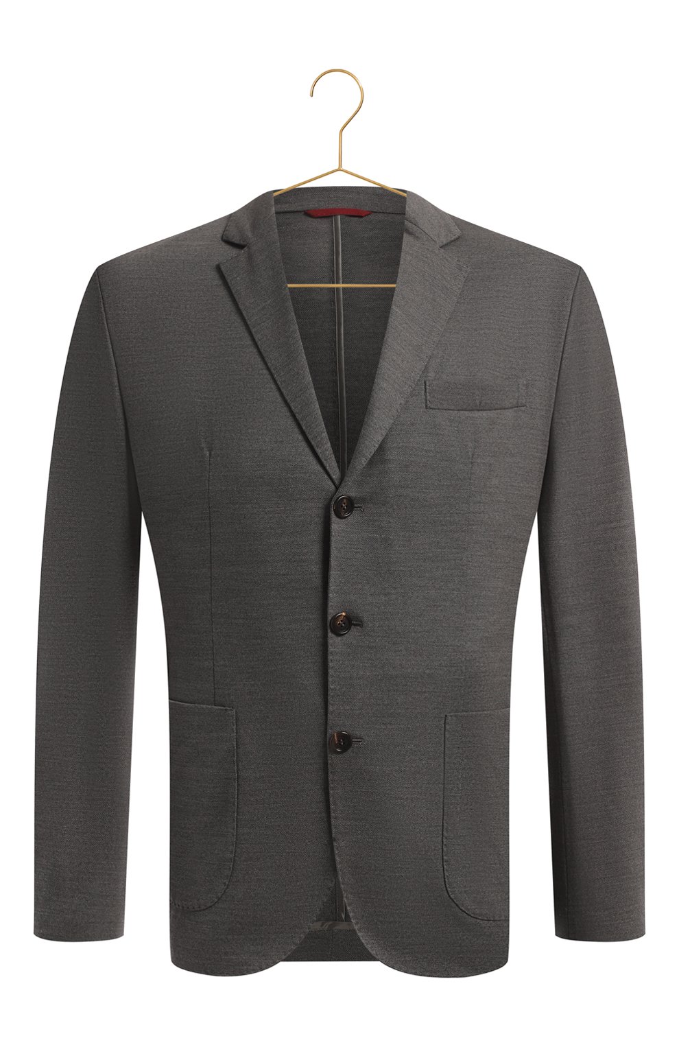 Шерстяной пиджак | Brunello Cucinelli | Серый - 1