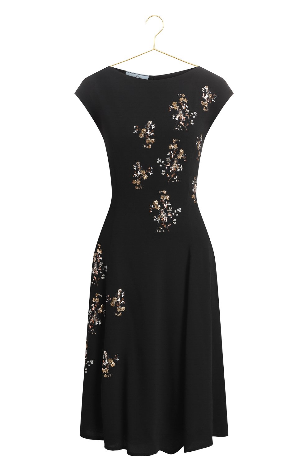 Платье из вискозы | Prada | Чёрный - 1