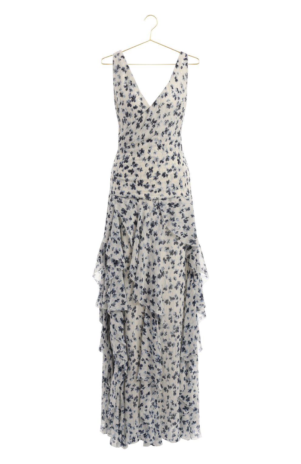 Шелковое платье | Ralph Lauren | Чёрно-белый - 1