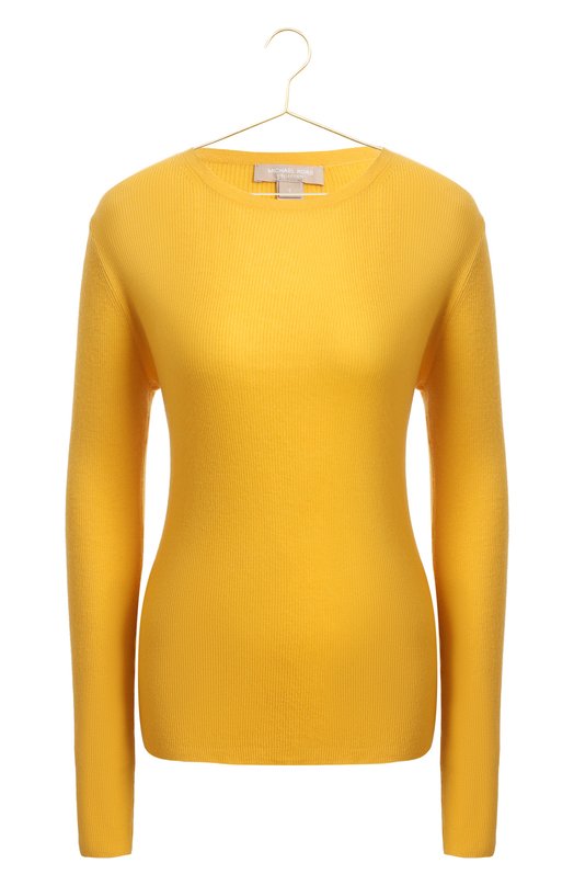 Кашемировый пуловер | Michael Kors Collection | Жёлтый - 1