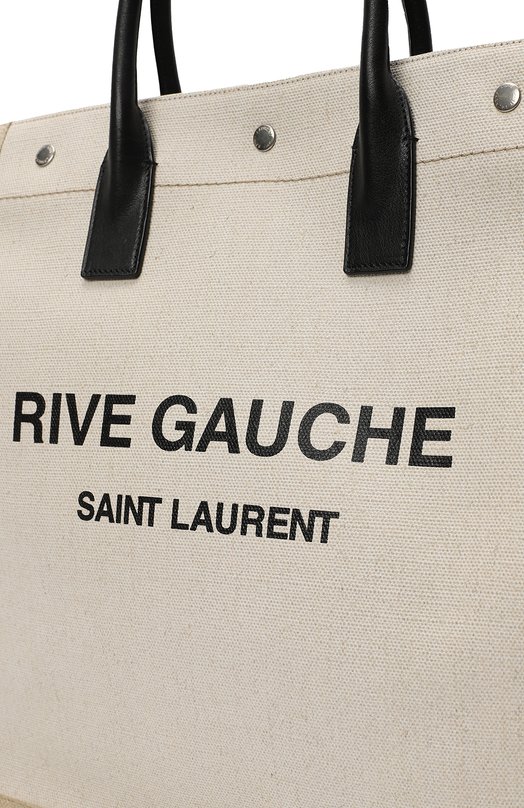 Сумка-тоут Rive Gauche | Saint Laurent | Бежевый - 6