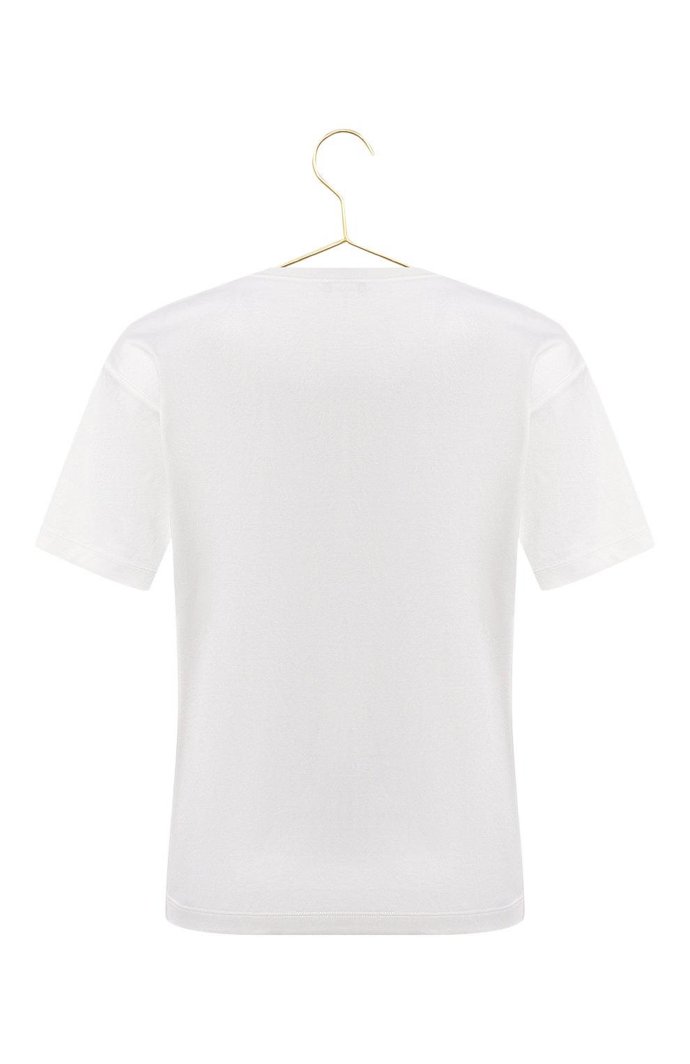 Хлопковая футболка | Giorgio Armani | Белый - 2