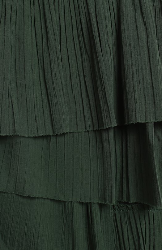 Хлопковая юбка | Sonia Rykiel | Зелёный - 3