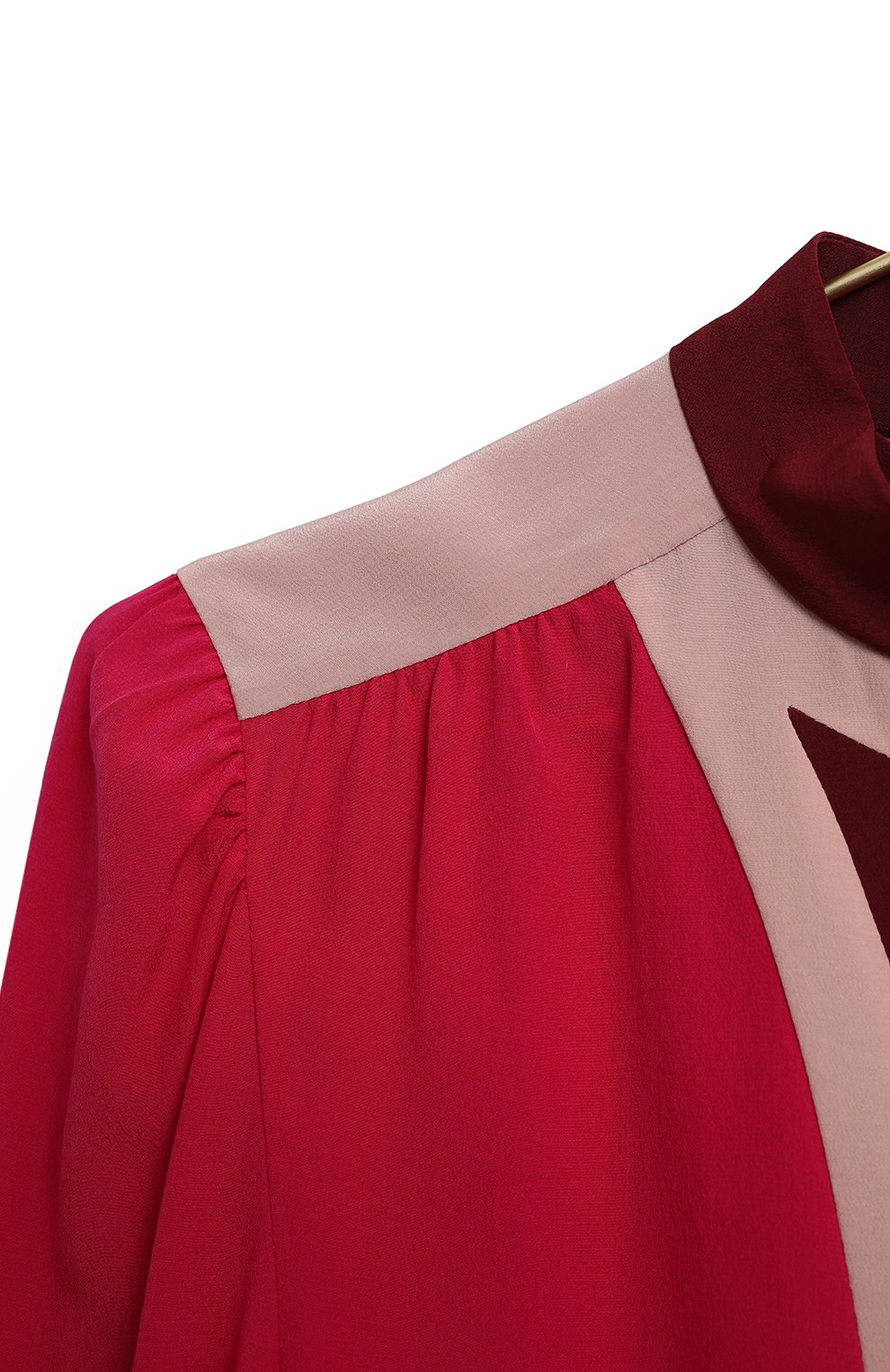 Шелковая блузка | Valentino | Розовый - 4