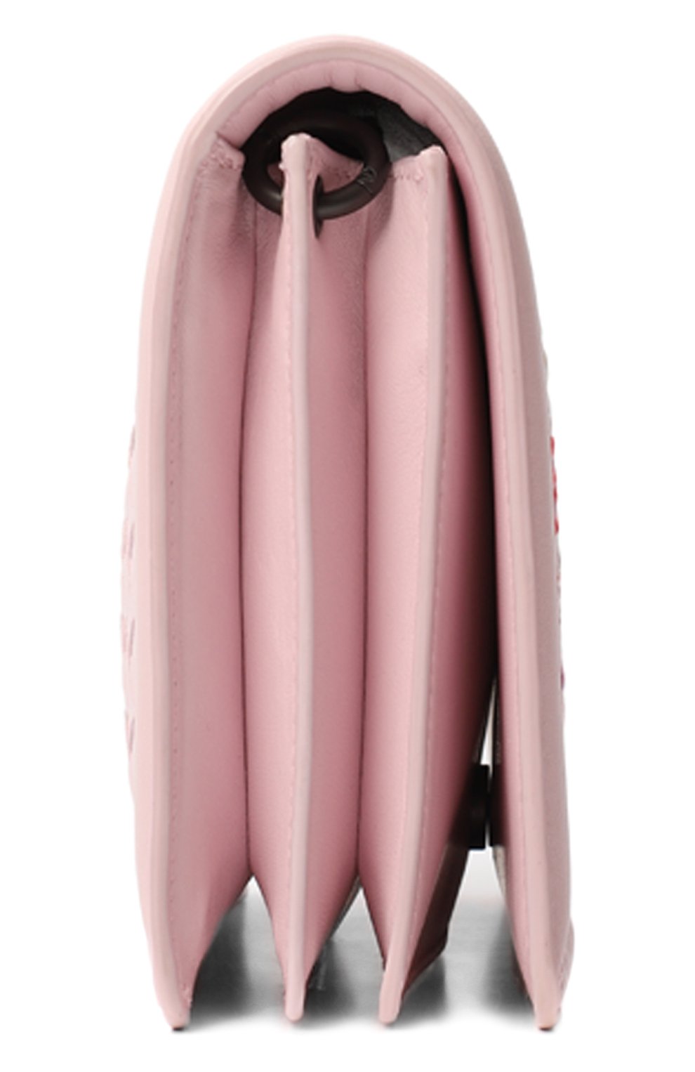 Кожаный клатч Montobello mini | Bottega Veneta | Розовый - 3