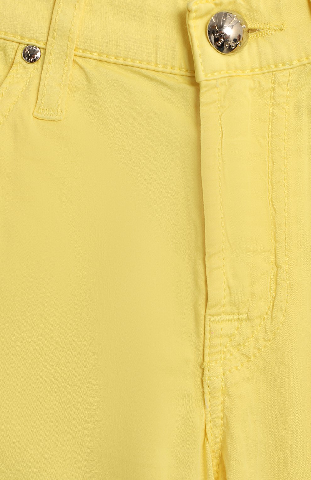 Хлопковые брюки | Jacob Cohen | Жёлтый - 4