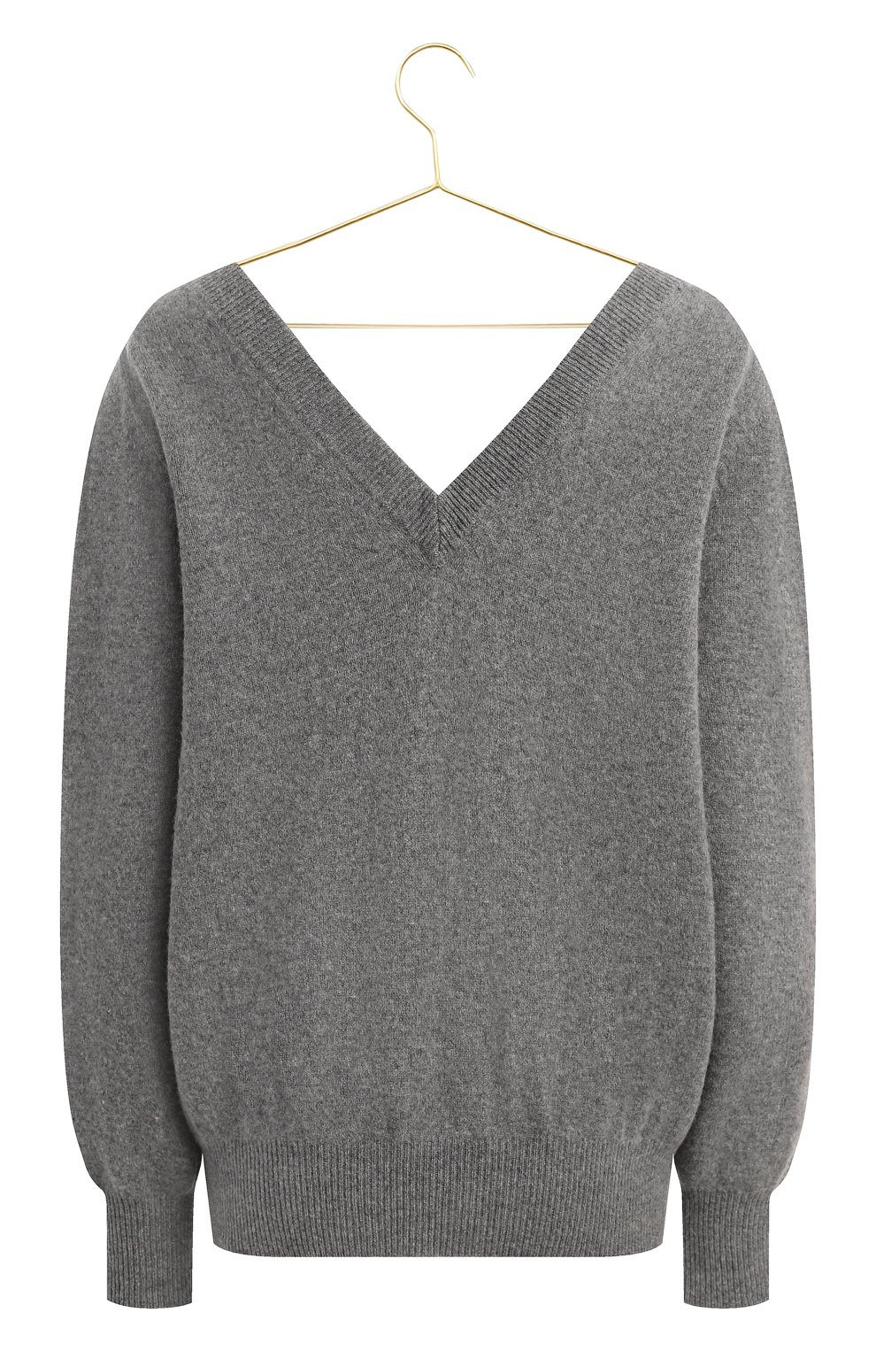 Шерстяной пуловер | Victoria Beckham | Серый - 2
