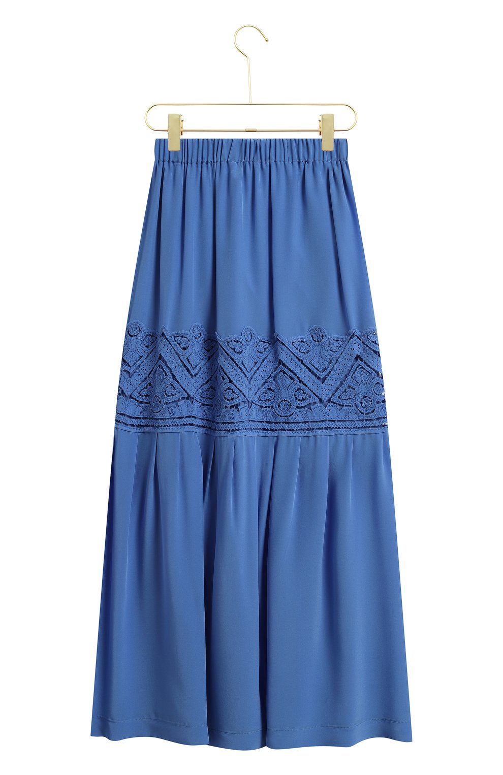 Шелковая юбка | Ermanno Scervino | Синий - 2