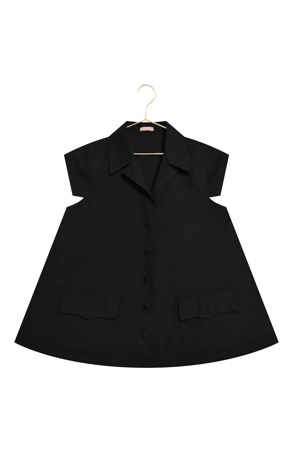 Хлопковая блуза | Alaia | Чёрный - 1