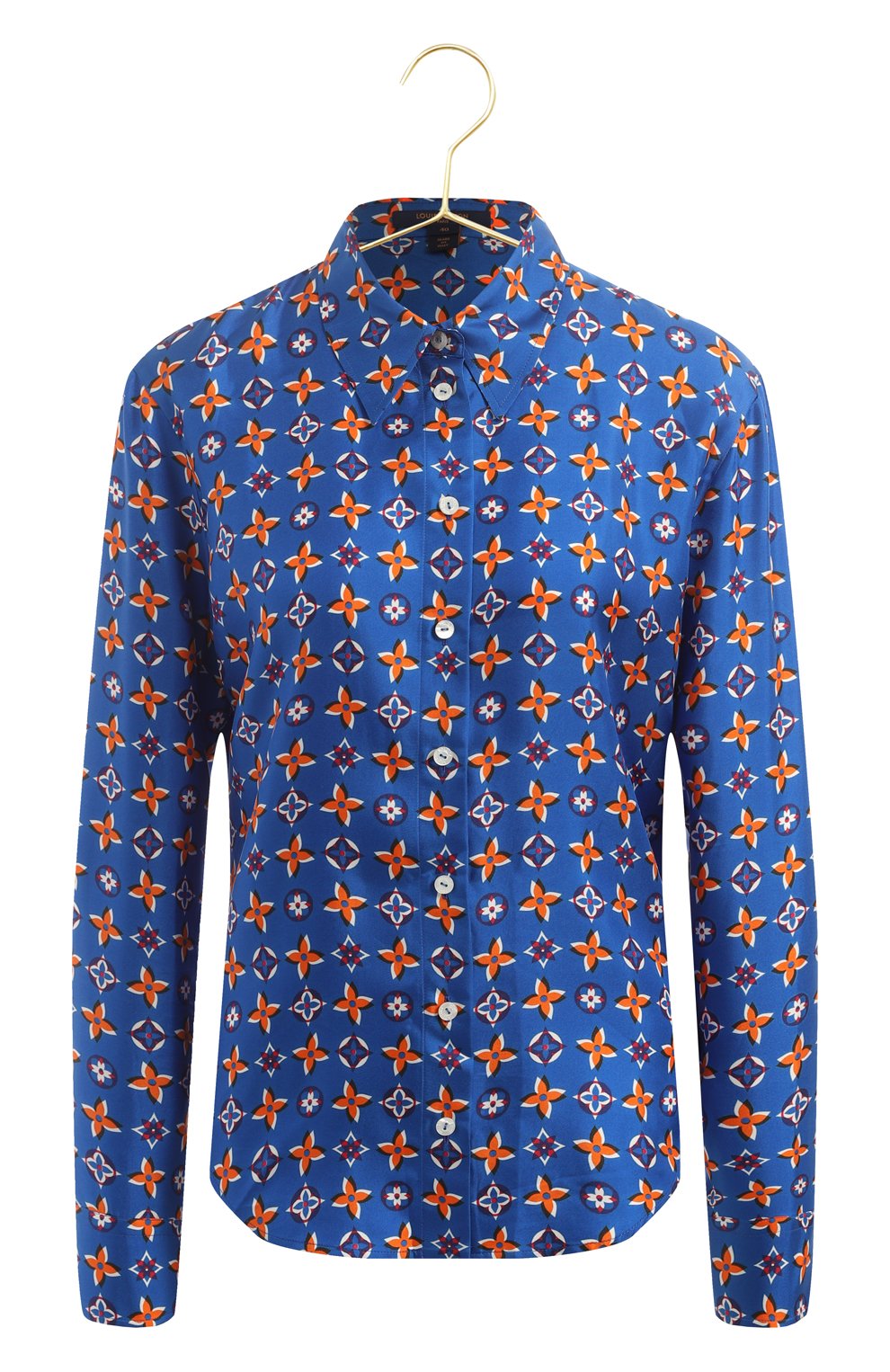 Шелковая блузка | Louis Vuitton | Синий - 1