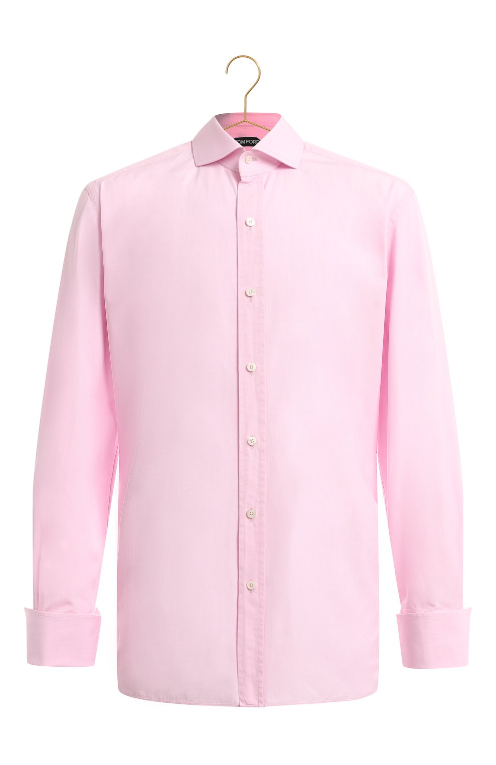 Хлопковая рубашка | Tom Ford | Розовый - 1