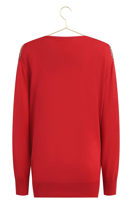 Шелковый пуловер | Dolce & Gabbana | Красный - 2