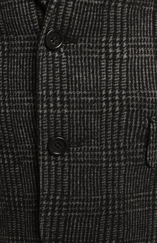 Пиджак из шерсти и шелка | Dolce & Gabbana | Серый - 3