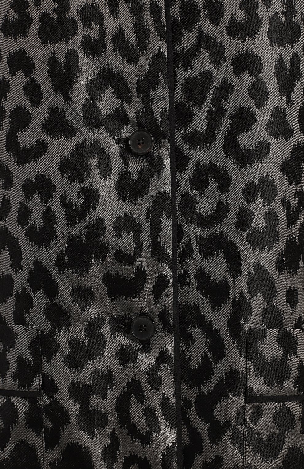 Шелковая блузка | Dior | Серый - 3