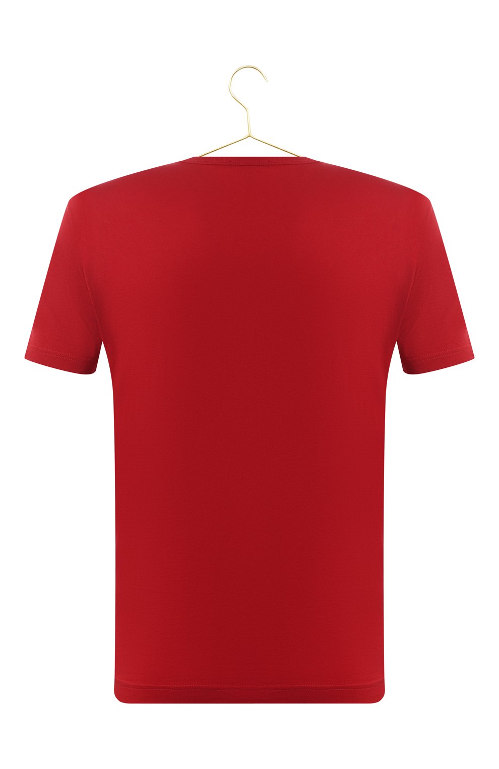 Хлопковая футболка | Dolce & Gabbana | Красный - 2