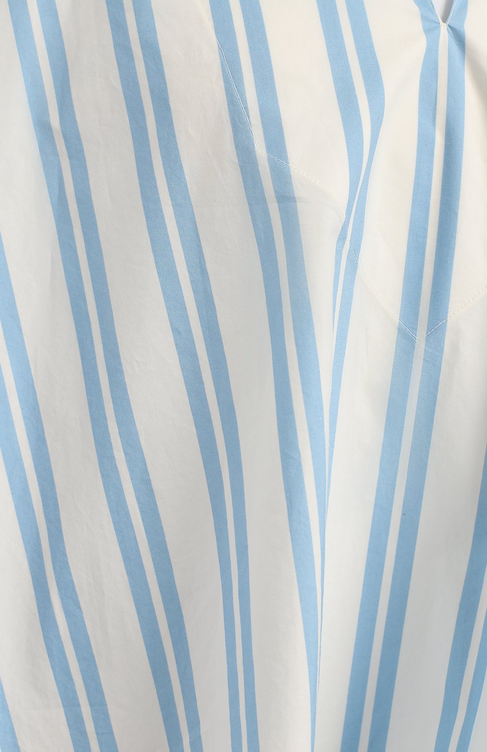 Хлопковая рубашка | Balenciaga | Голубой - 3