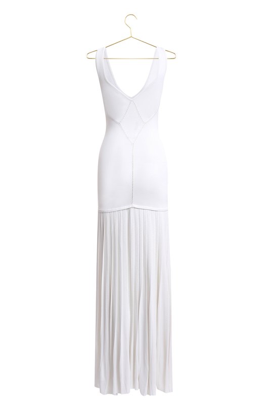 Платье из вискозы | Alaia | Белый - 1