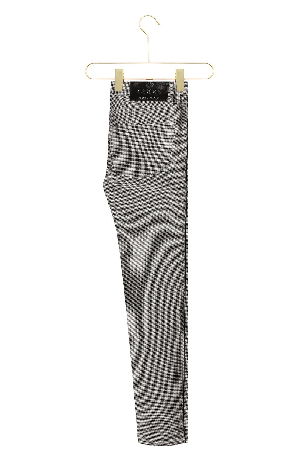 Хлопковые брюки | Gucci | Чёрно-белый - 3