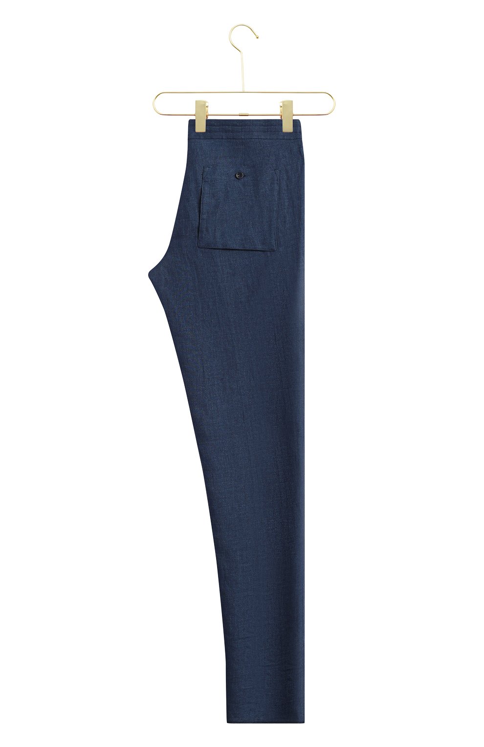 Льняные брюки | Loro Piana | Синий - 3