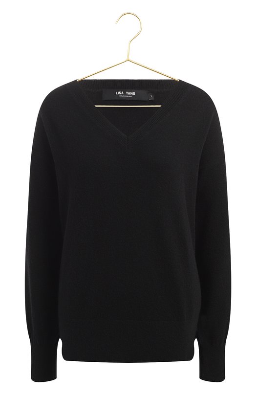 Кашемировый пуловер | Lisa Yang | Чёрный - 1
