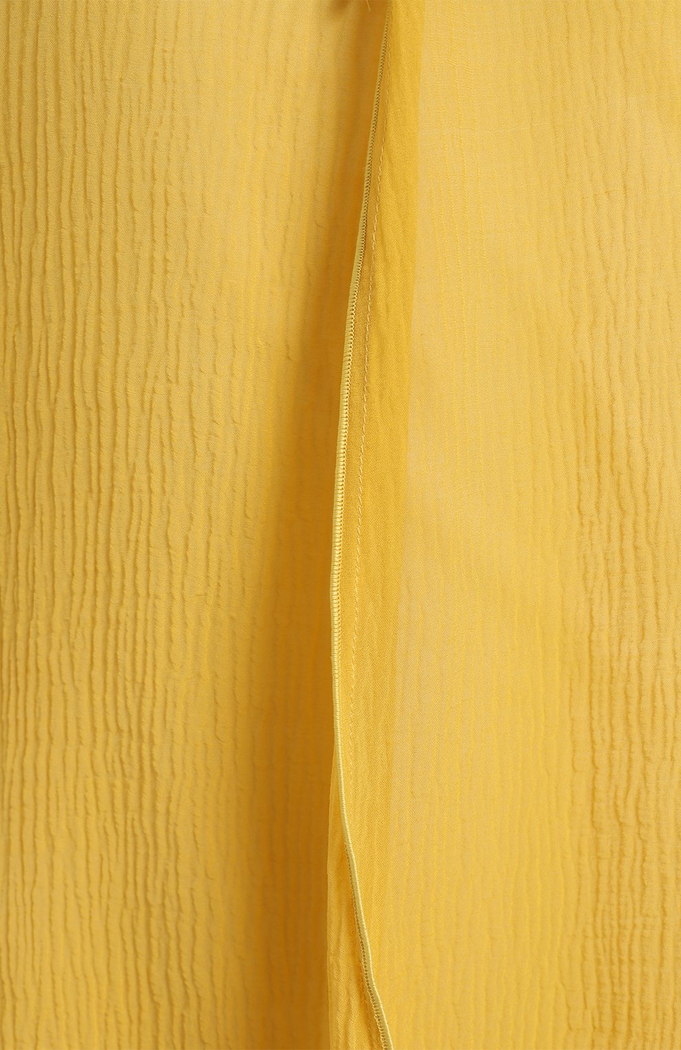 Блузка из хлопка и шелка | SPORTMAX | Жёлтый - 3